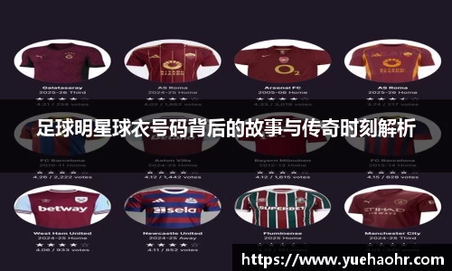 足球明星球衣号码背后的故事与传奇时刻解析